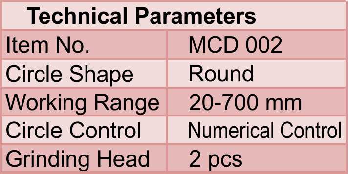 Numerical Control Circle design Machine4